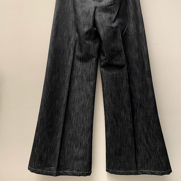 Le Jean de Marithe + Francois Girbaud Dark Wash Flare Denim - Picture 6 of 6